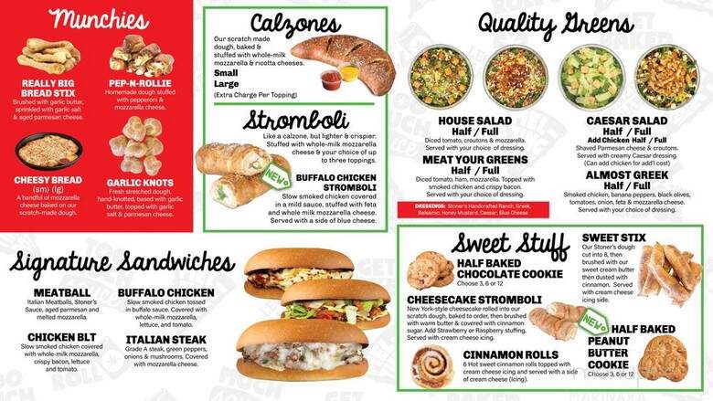 Stoner's Pizza Joint - Valrico, FL menu_pic