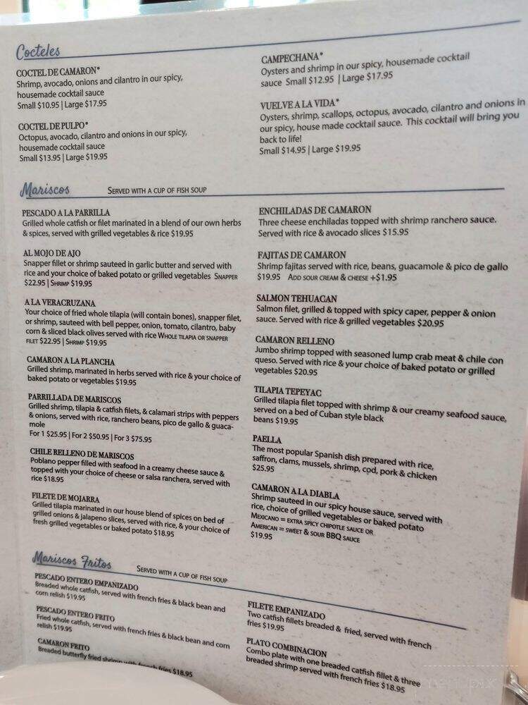 La Calle Doce - Lancaster, TX menu_pic