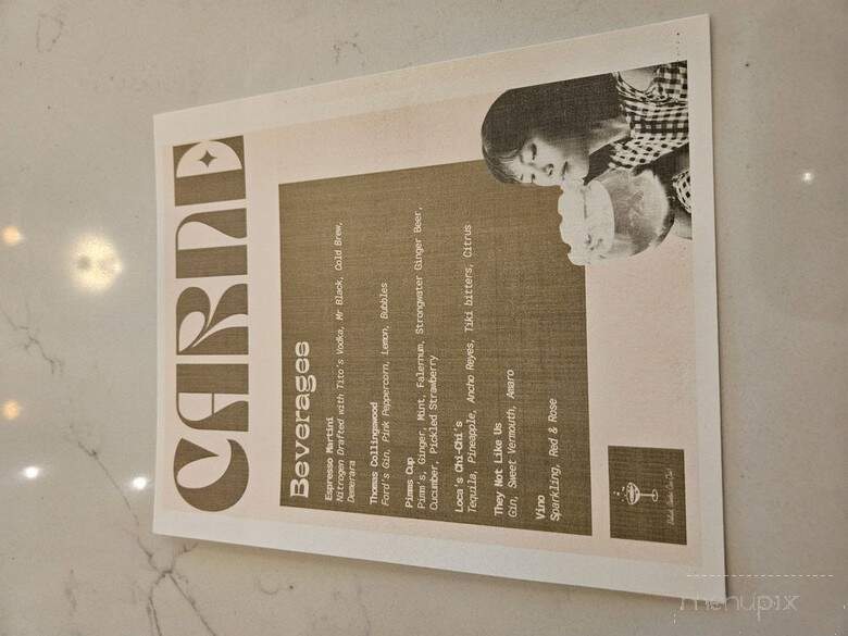 Carne RiNo - Denver, CO menu_pic