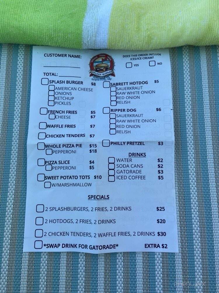 Smash Shack - Cape May, NJ menu_pic