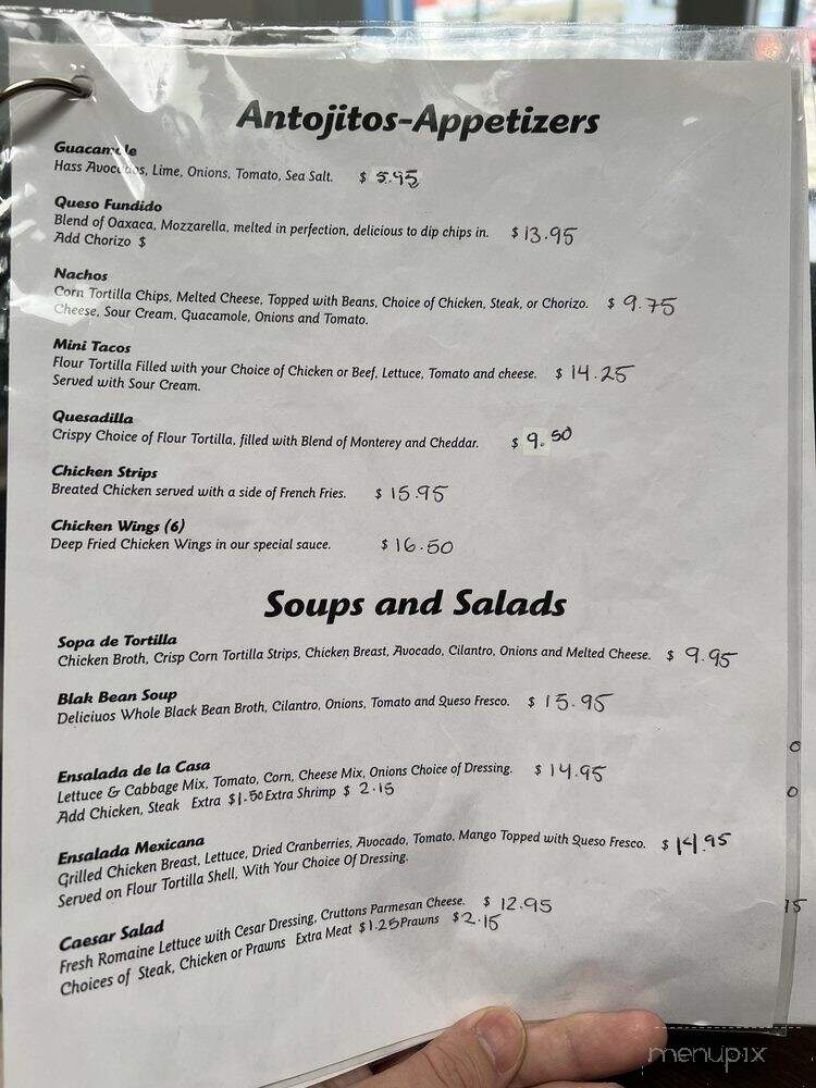 El Gran Taco Restaurant & Bar - Seattle, WA menu_pic
