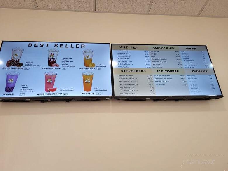 Bubble Well - Fort Worth, TX menu_pic