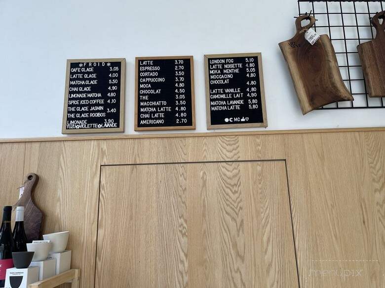 Maison Chabot - Montreal, QC menu_pic