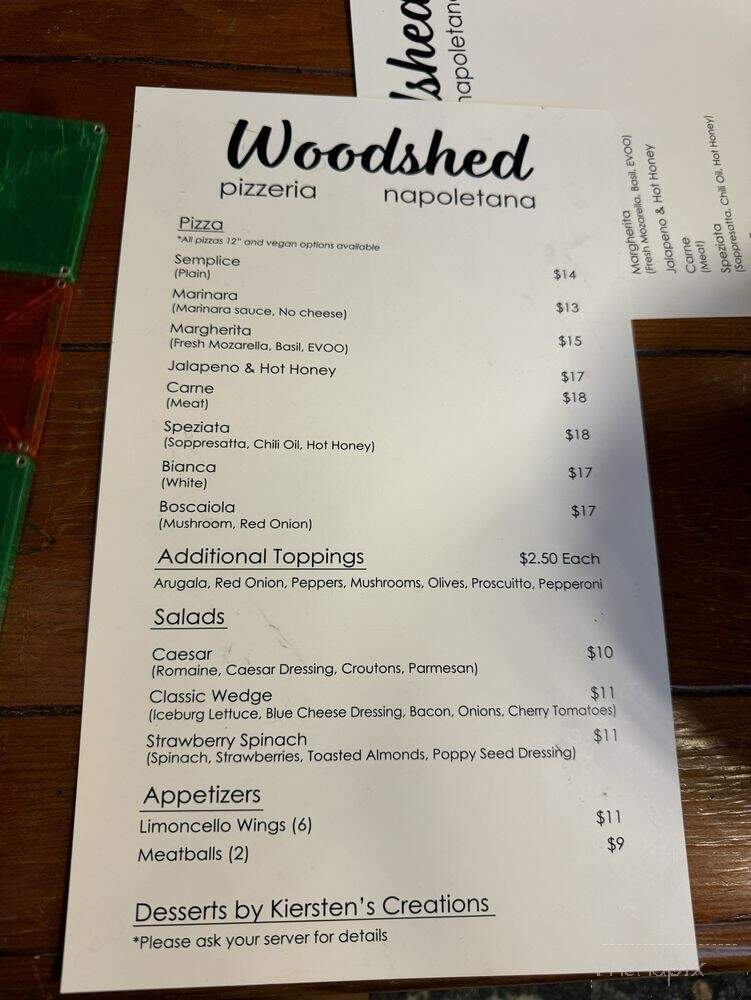 Woodshed Pizza - Point Pleasant, NJ
