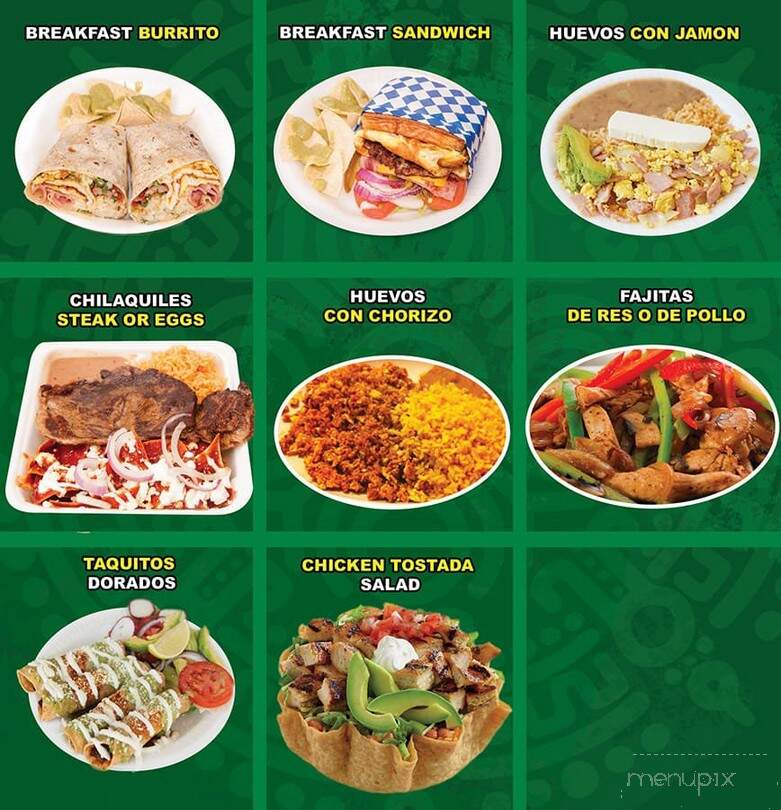 Lupita's Food Truck - Los Angeles, CA menu_pic
