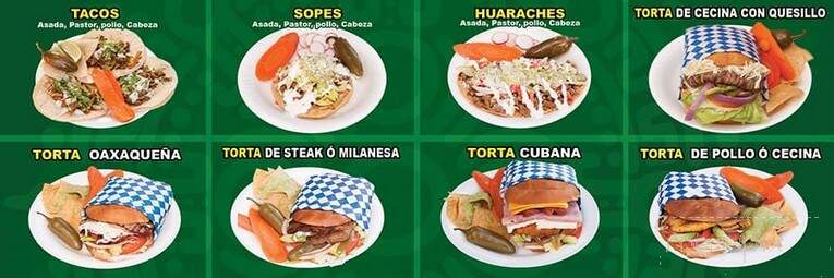 Lupita's Food Truck - Los Angeles, CA menu_pic