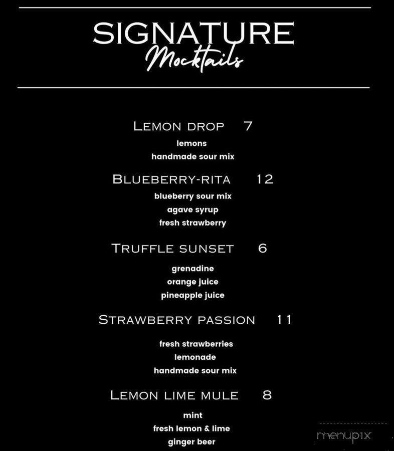 Truffle Chicago - Chicago, IL menu_pic