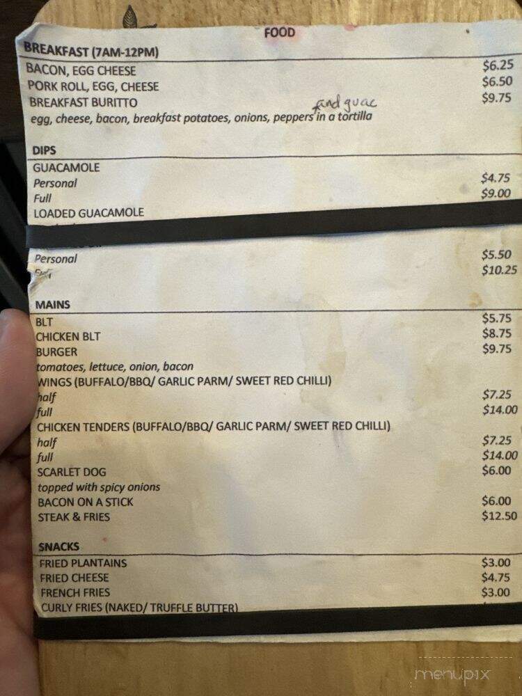 The Vine - New Brunswick, NJ menu_pic