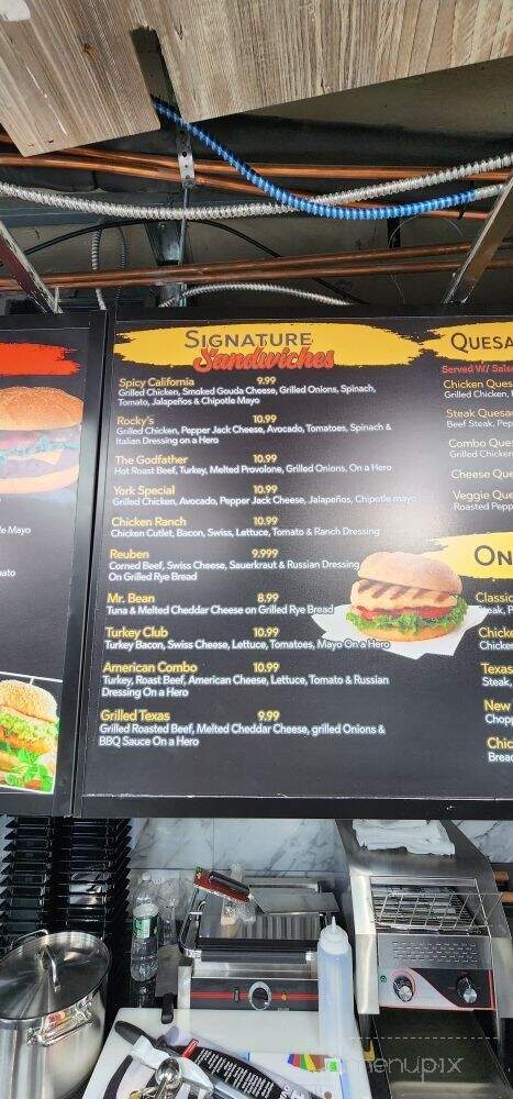 3rd Ave Gourmet & Juice Bar - New York, NY menu_pic