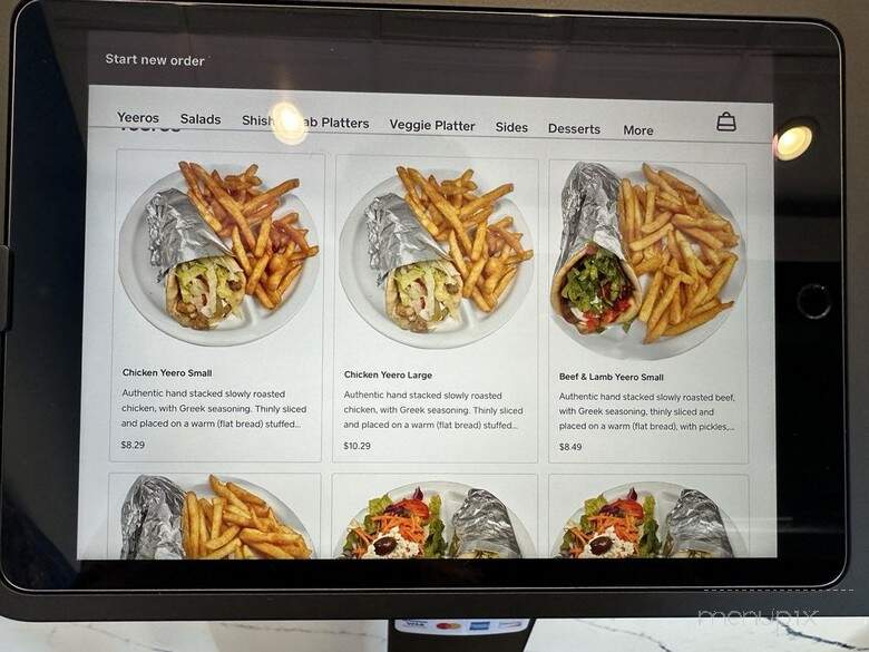 Grk Yeero - Raleigh, NC menu_pic