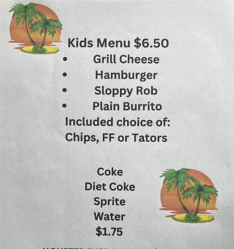 Island Burritos & Hamburgers - Chester, MD menu_pic