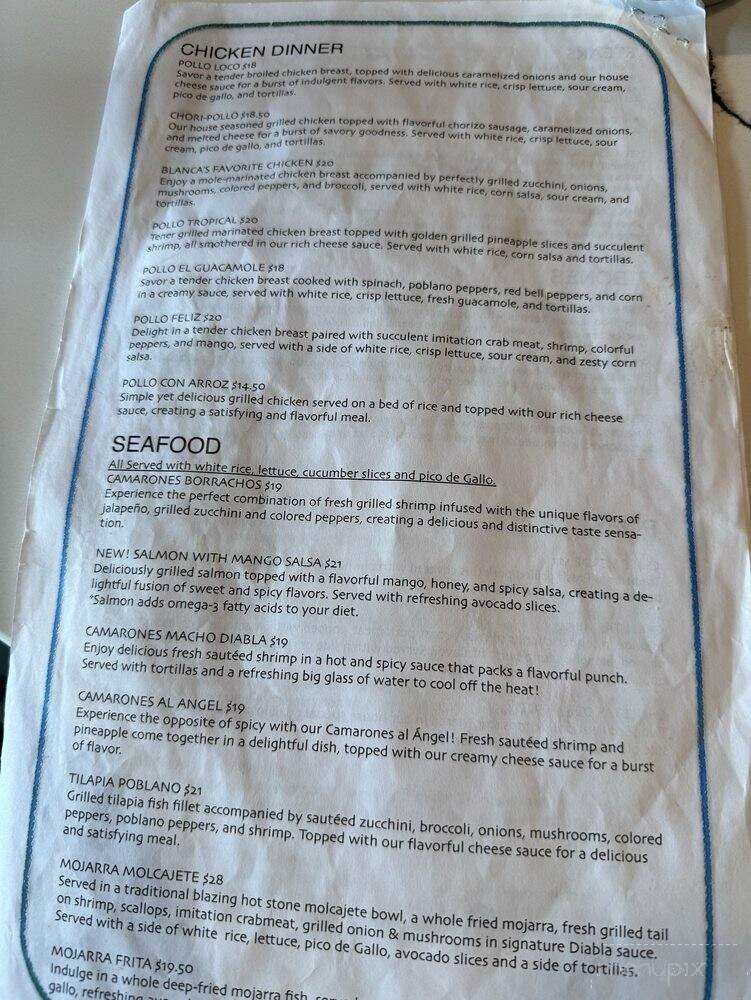E Guacamole Patio & Cantina - Waukee, IA menu_pic