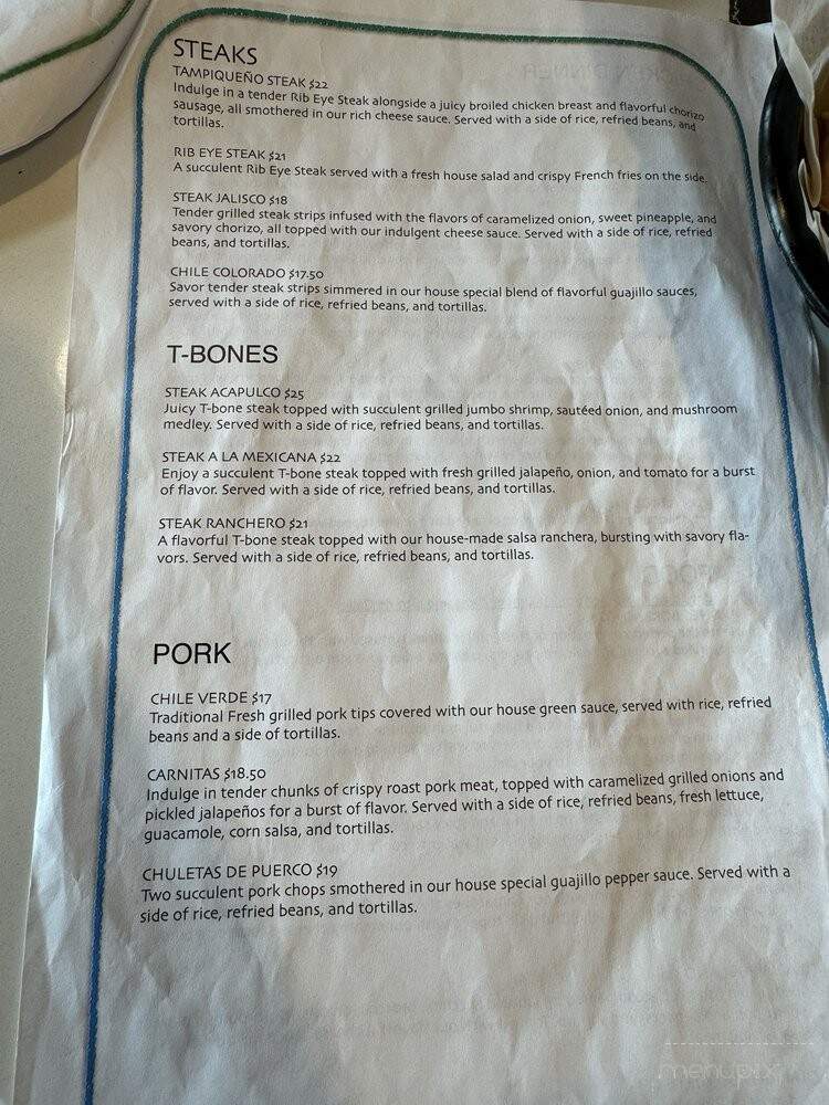 E Guacamole Patio & Cantina - Waukee, IA menu_pic