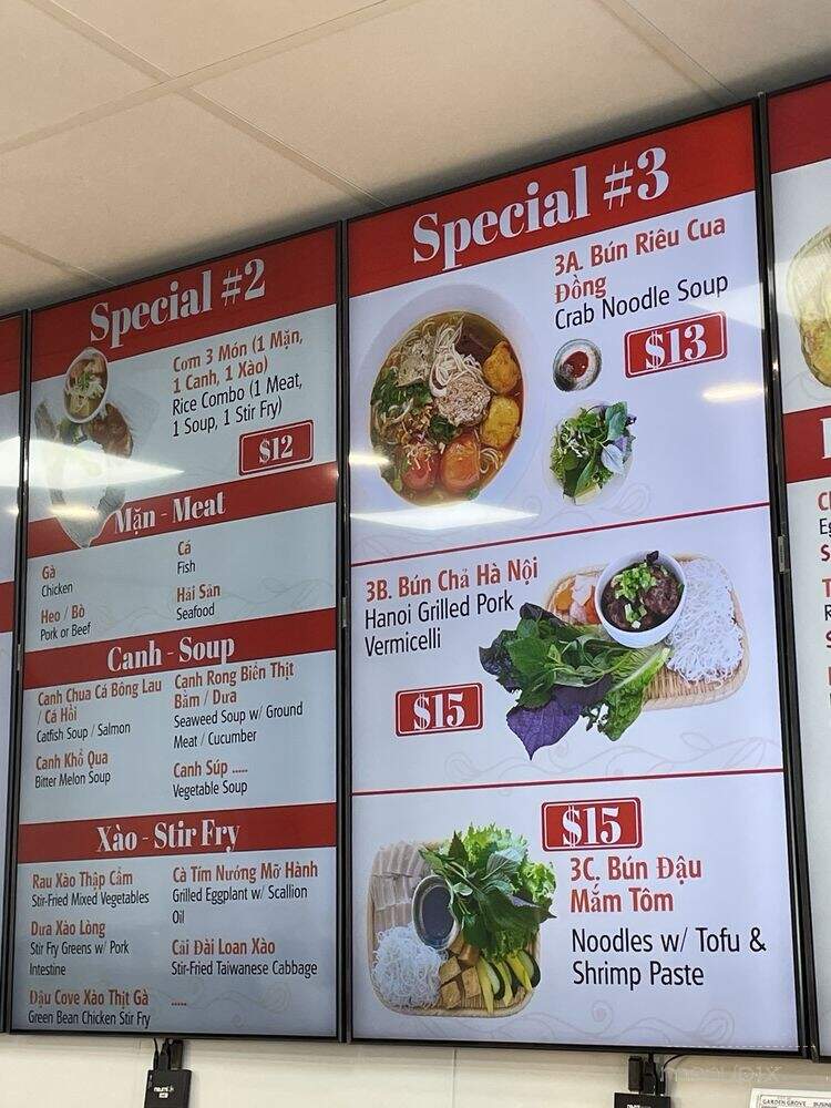 AA Food To Go & Restaurant - Garden Grove, CA menu_pic