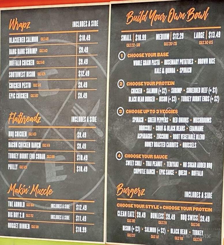 Clean Eatz - Saint Johns, FL menu_pic