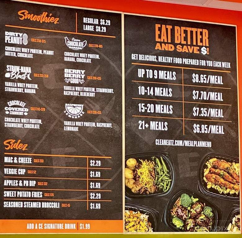 Clean Eatz - Saint Johns, FL menu_pic