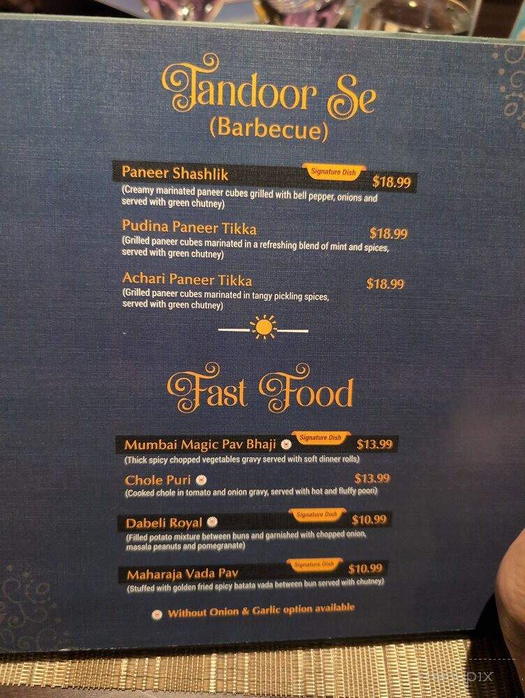 Turmerica - Sterling, VA menu_pic