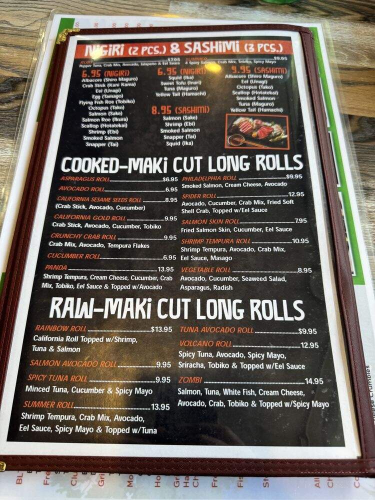 Bing's Lake Almanor Bistro - Chester, CA menu_pic
