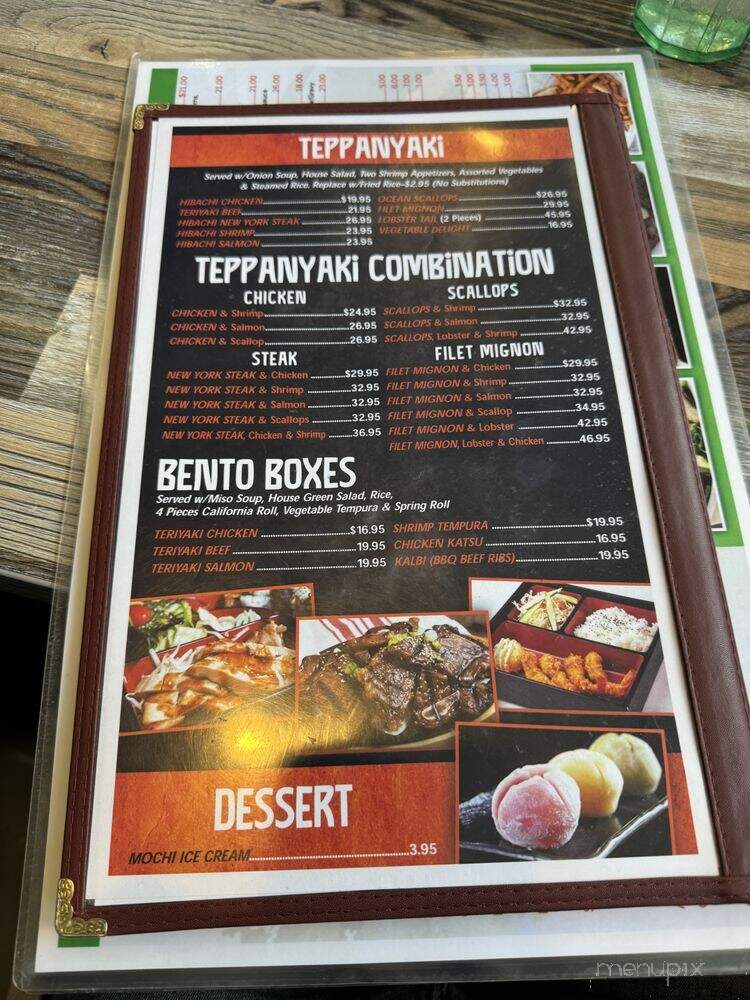 Bing's Lake Almanor Bistro - Chester, CA menu_pic