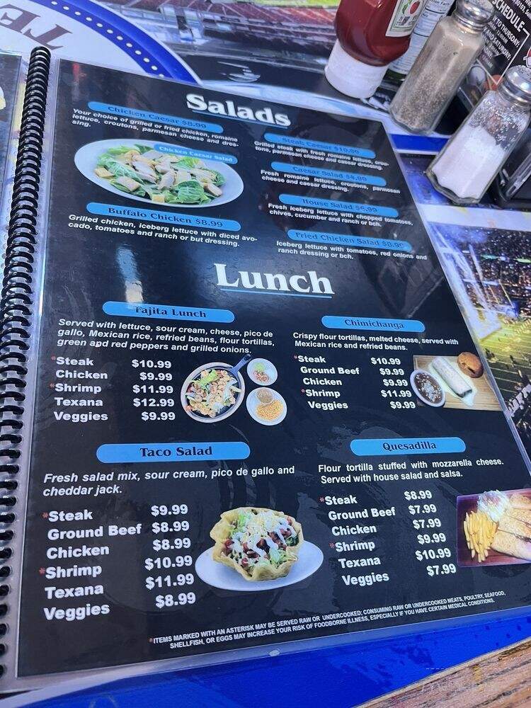Vicko's Tacos & Tequila - Adairsville, GA menu_pic