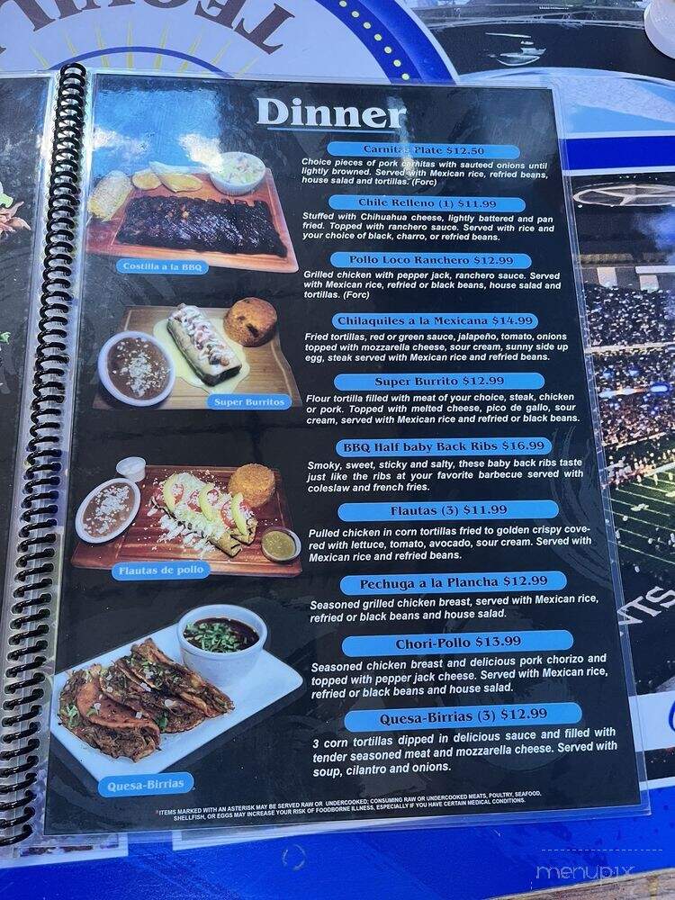 Vicko's Tacos & Tequila - Adairsville, GA menu_pic