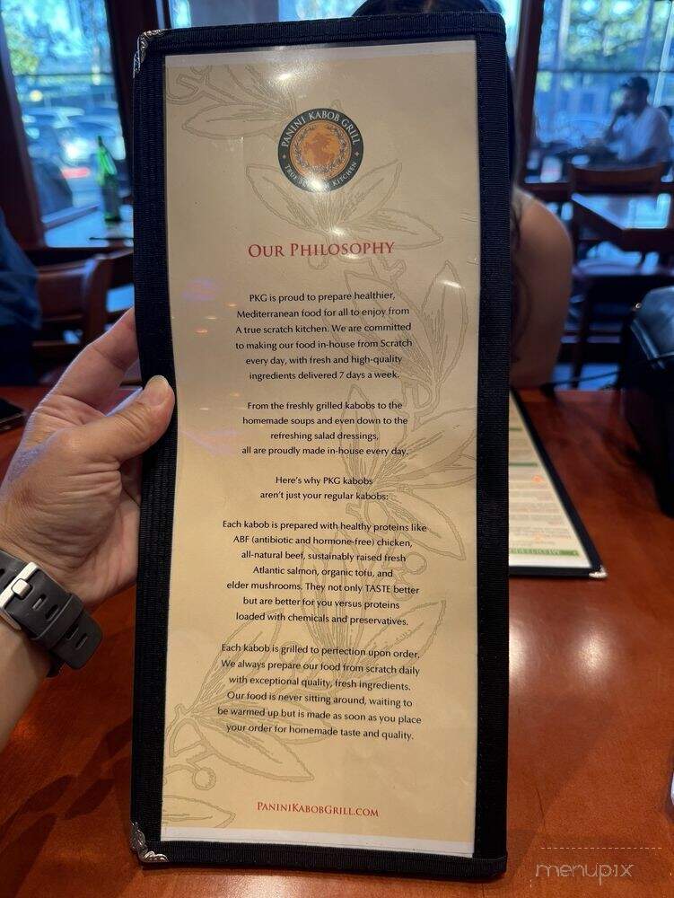 Panini Kabob Grill - Sherman Oaks, CA menu_pic