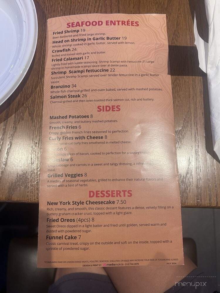 Boardwalk Beer Garden - Brooklyn, NY menu_pic