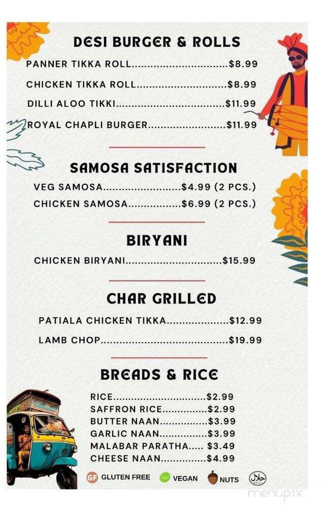 We Desi - Deer Park, NY menu_pic