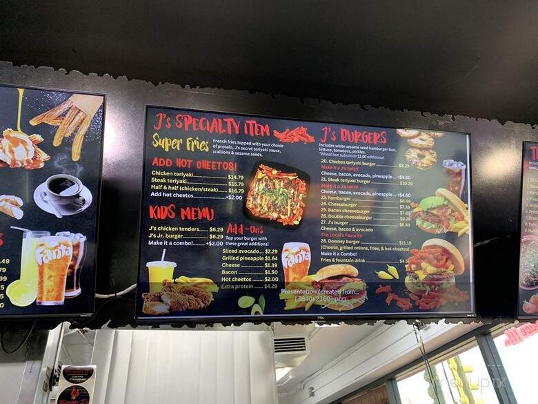Teriyaki J's - Bellflower, CA menu_pic