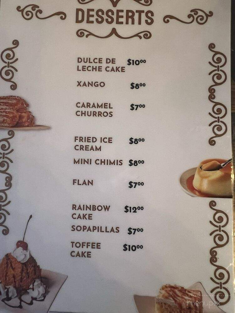Aguacates Mexican Cantina - Buffalo, NY menu_pic