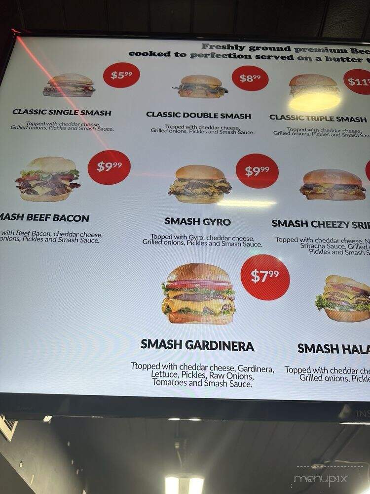 Halal Smash Burger and Phillies - Chicago, IL menu_pic