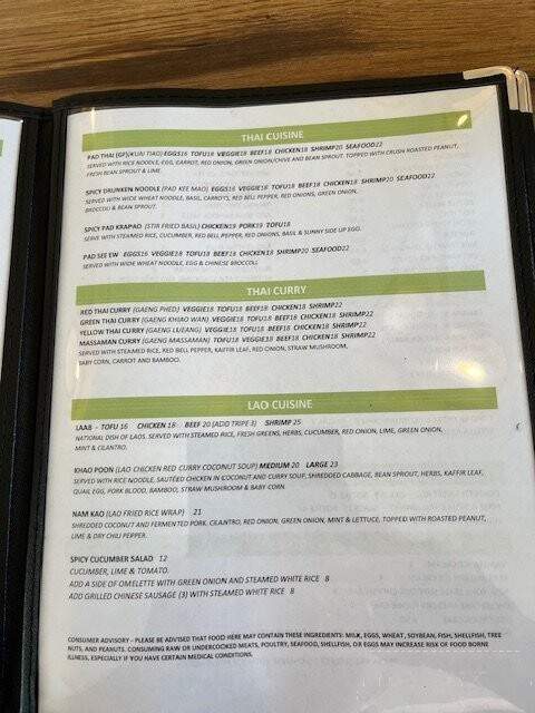 Mint Asian Kitchen - Mequon, WI menu_pic