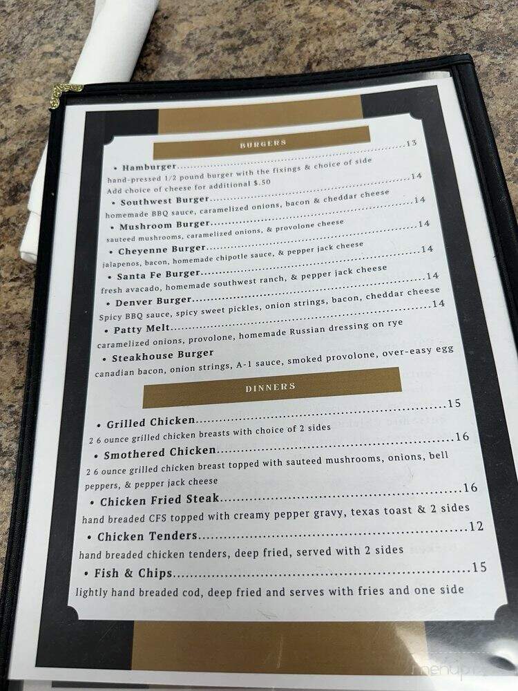 Legacy Eatery - Grove, OK menu_pic