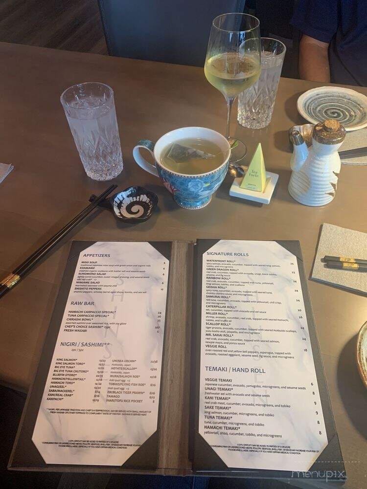 ShinSen Sushi & Lounge - Vancouver, WA menu_pic