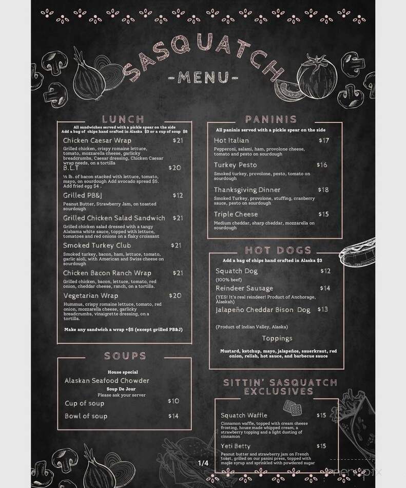 The Sittin' Sasquatch - Skagway, AK