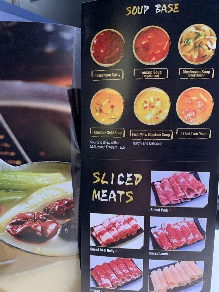 H Pot Korean BBQ & Hot Pot - Herndon, VA menu_pic