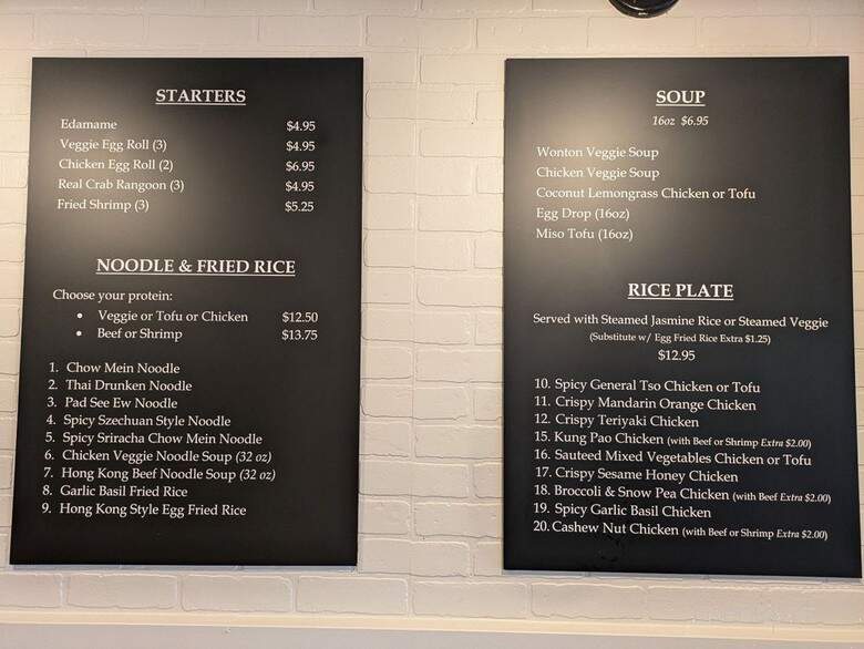 Noodle Bowl & Dumplings - San Marcos, CA menu_pic