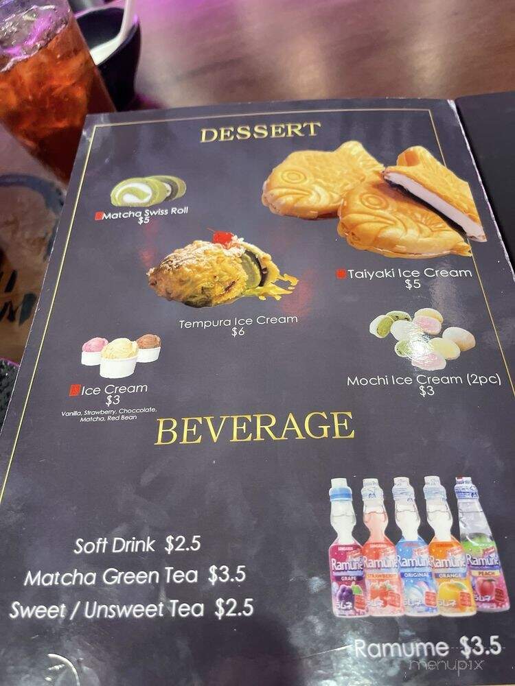 Sushi Nami - Metairie, LA menu_pic