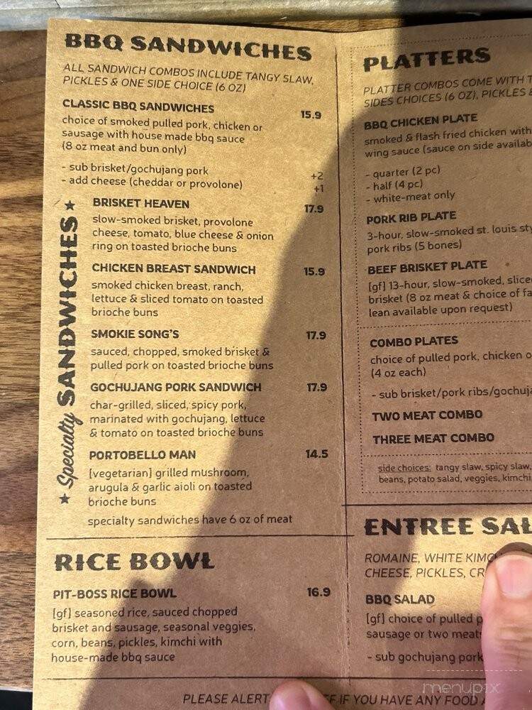 Ribbro BBQ - Long Beach, CA menu_pic