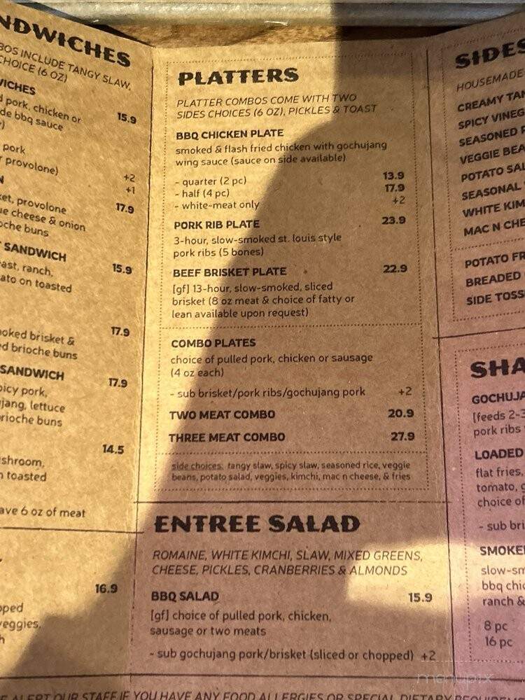 Ribbro BBQ - Long Beach, CA menu_pic