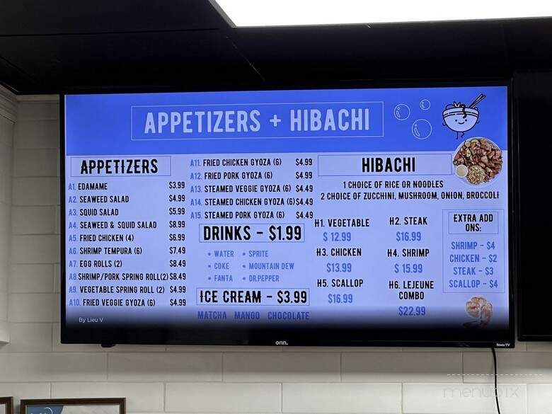 Lejeune Poke Ramen Noodle House - Jacksonville, NC menu_pic