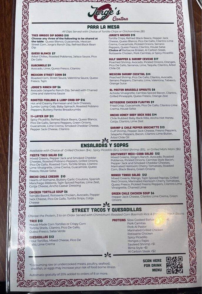 Jorge's Cantina - Waco, TX