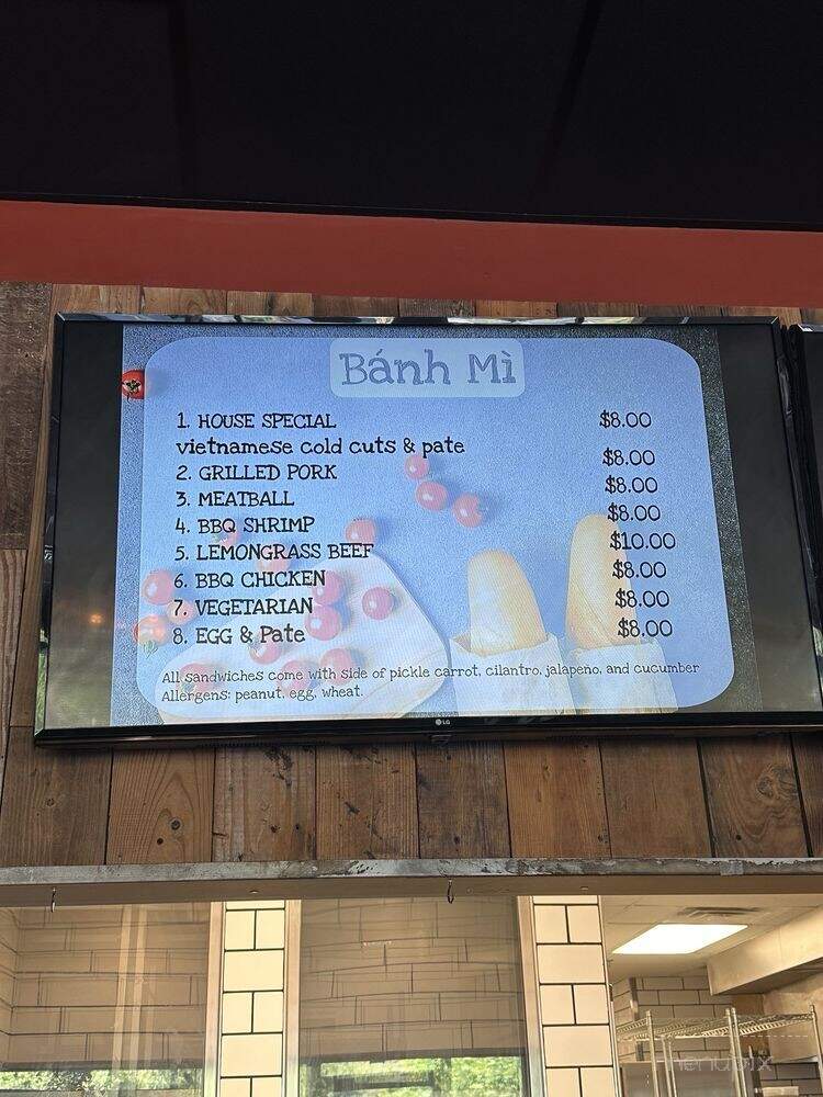 Banh Mi Minh Nhat - Yucaipa, CA menu_pic