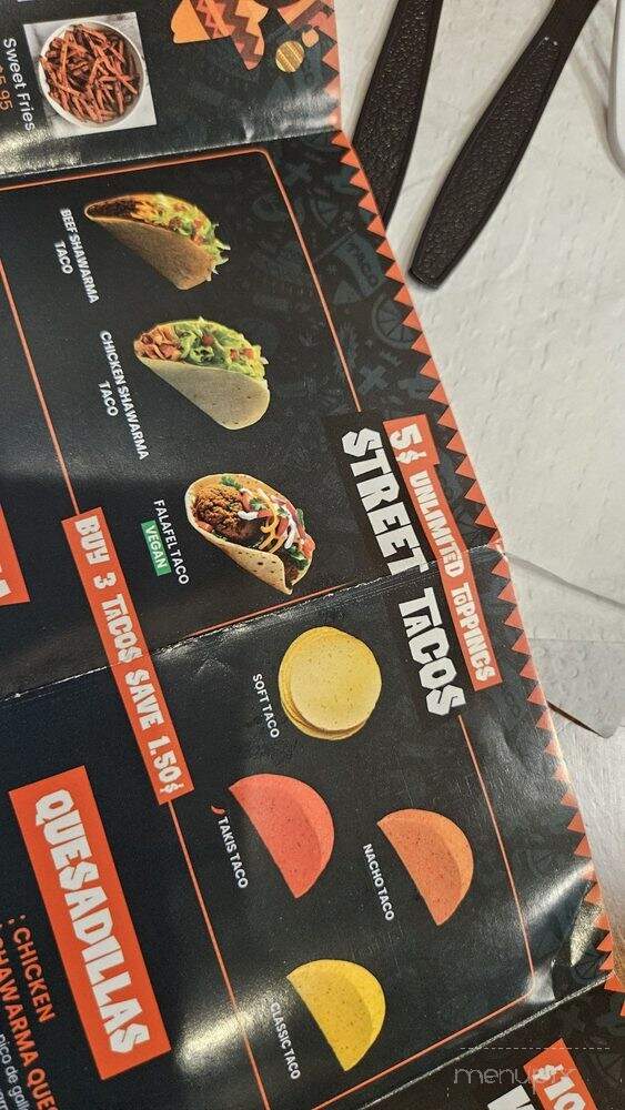 Shawarma Taco - Springfield, VA menu_pic