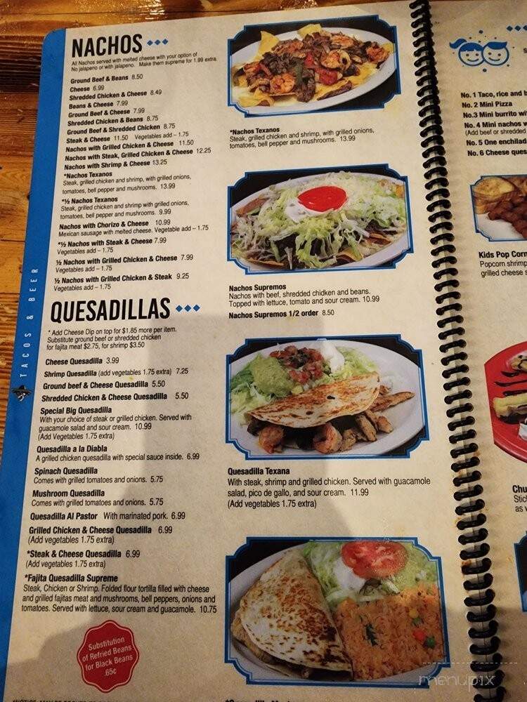 Tacos and Beer - Monroe, GA menu_pic
