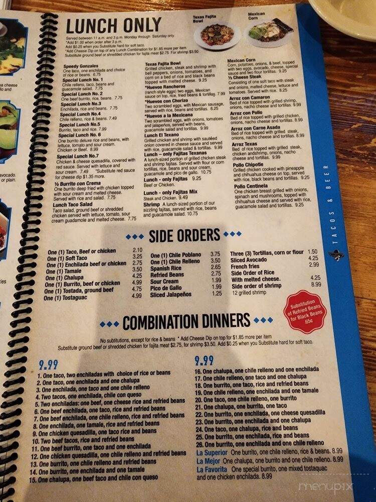 Tacos and Beer - Monroe, GA menu_pic