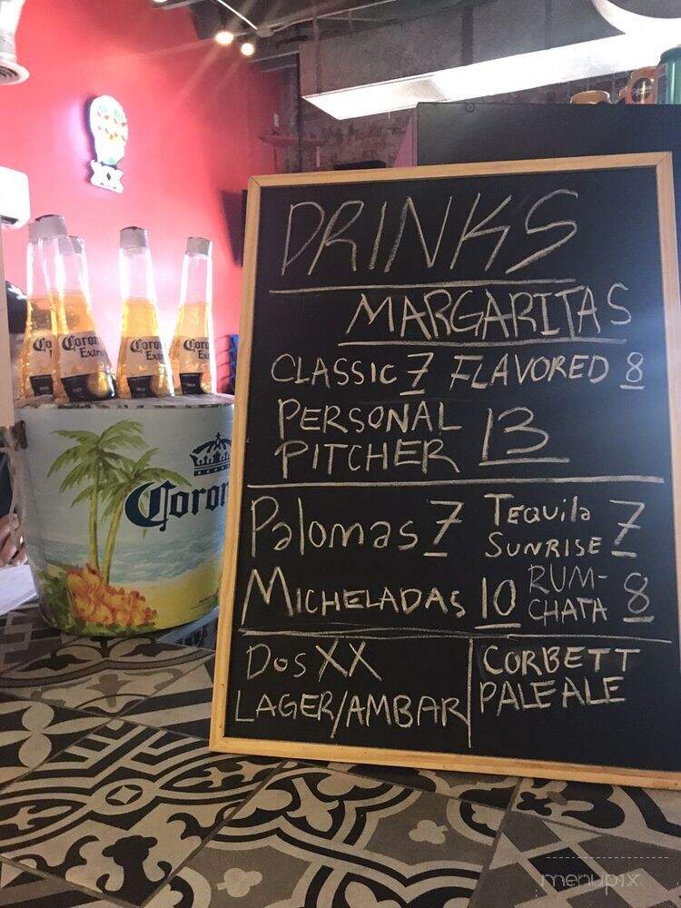 Momo's - Tucson, AZ menu_pic
