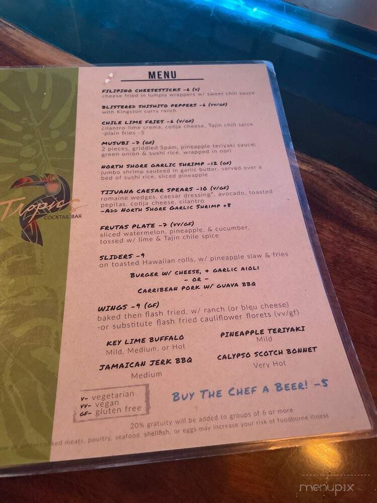 Tropics Cocktail Bar - Cocoa Beach, FL