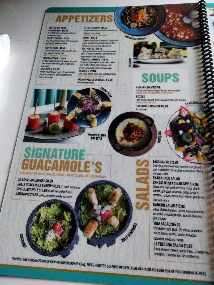 Dulce Vida Tacos & Tequila - Oklahoma City, OK menu_pic