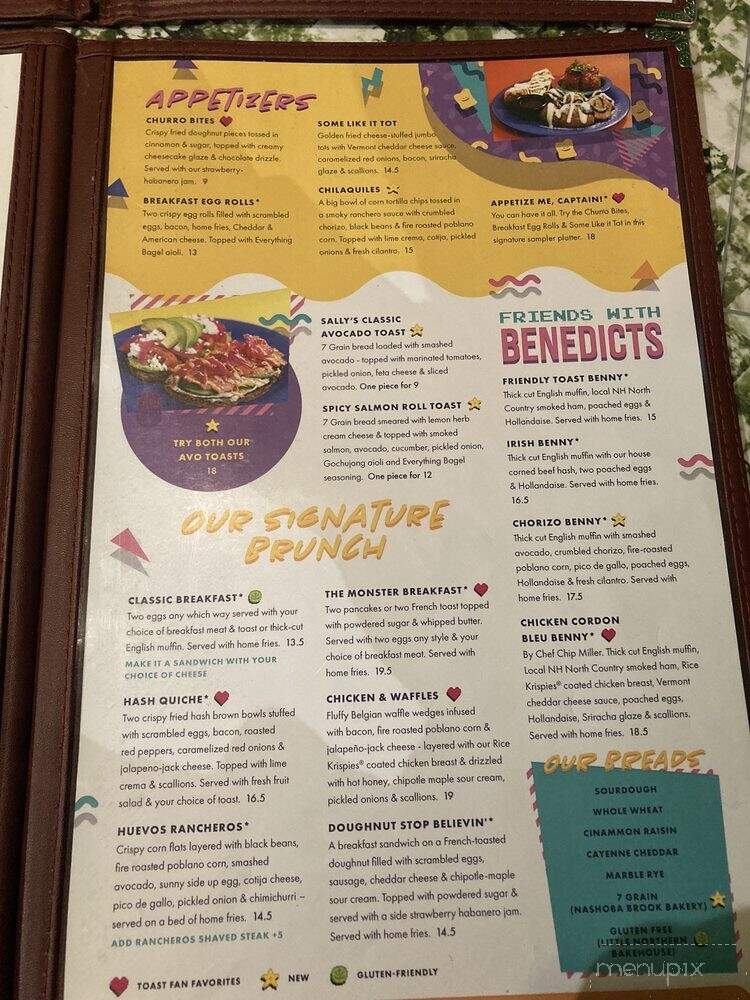 The Friendly Toast - Portland, ME menu_pic